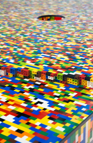Focus on Lego Board